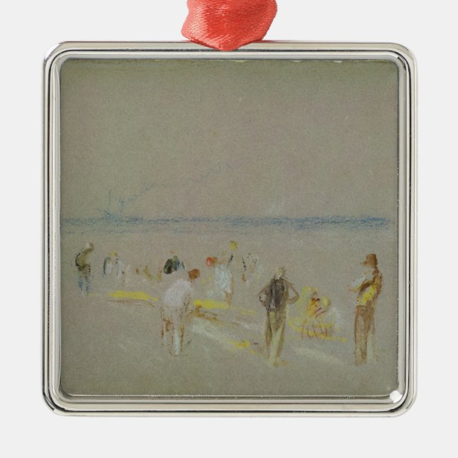 Joseph Mallord William Turner | Cricket on the Goo Metal Ornament (Front)