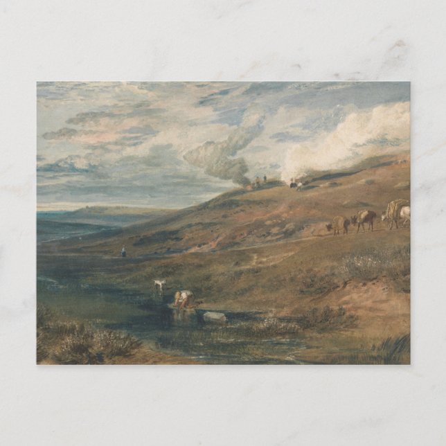 Joseph Mallord William Turner - Dartmoor Postcard (Front)