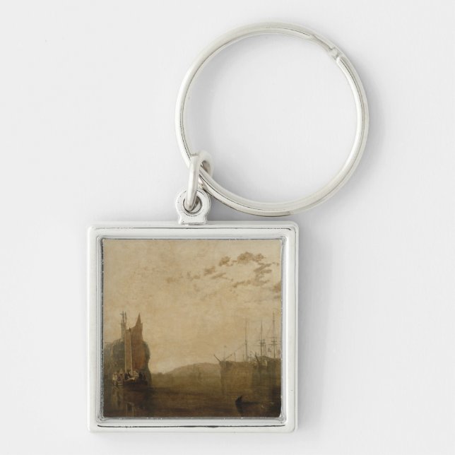 Joseph Mallord William Turner | Hulks on the Tamar Keychain (Front)