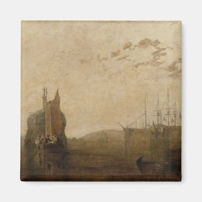 Joseph Mallord William Turner | Hulks on the Tamar Magnet (Front)