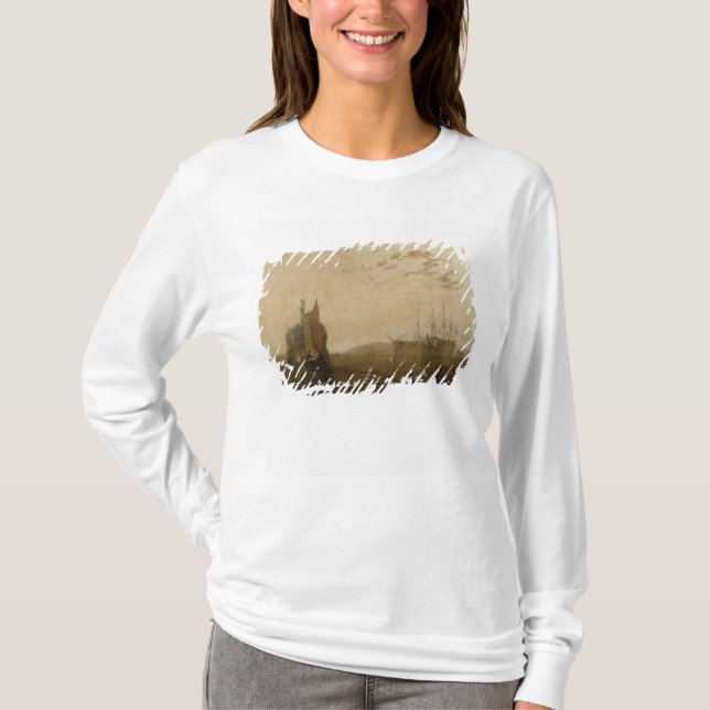 Joseph Mallord William Turner | Hulks on the Tamar T-Shirt (Front)