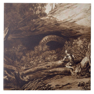 Joseph Mallord William Turner Jason, engraved by Ceramic Tile