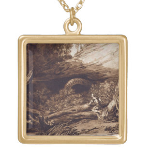 Joseph Mallord William Turner   Jason, engraved by Gold Plated Necklace