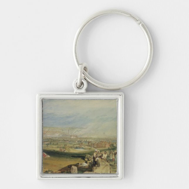 Joseph Mallord William Turner | Leeds (w/c on wove Keychain (Front)