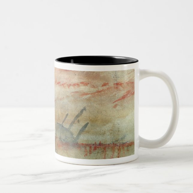 Joseph Mallord William Turner | Lost to All Hope T Two-Tone Coffee Mug (Right)