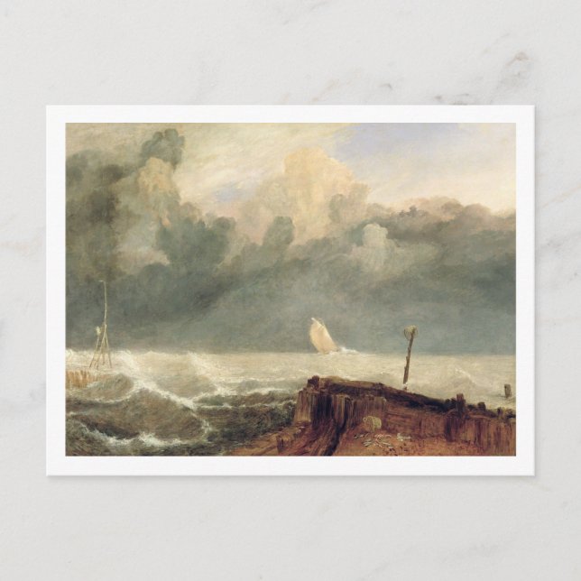 Joseph Mallord William Turner | Port Ruysdael (oil Postcard (Front)