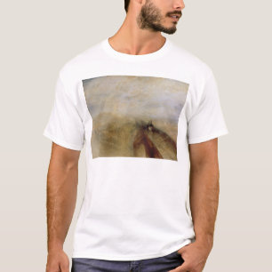Joseph Mallord William Turner   Rain Steam and Spe T-Shirt