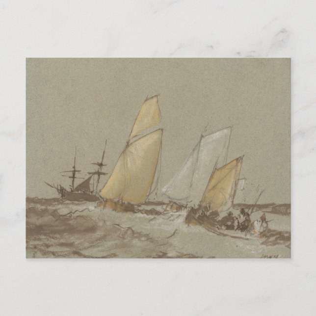 Joseph Mallord William Turner - Shipping Postcard (Front)