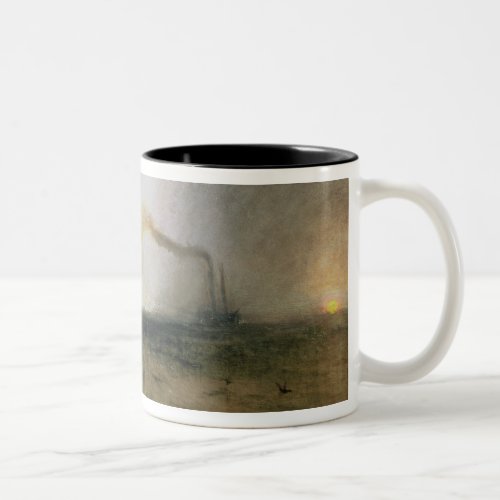 Joseph Mallord William Turner  Staffa Fingals C Two_Tone Coffee Mug