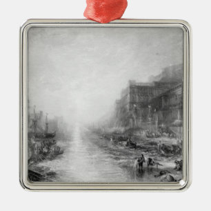 Joseph Mallord William Turner   The Embarkation of Metal Ornament