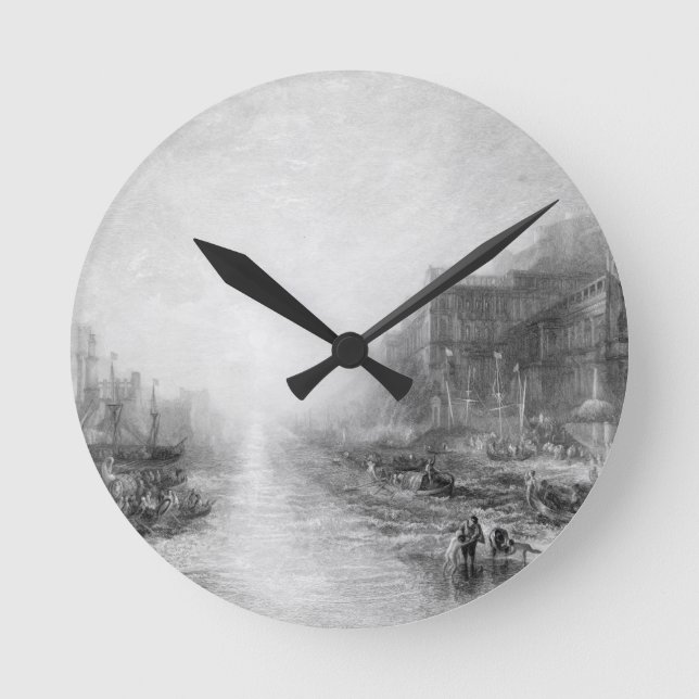 Joseph Mallord William Turner | The Embarkation of Round Clock (Front)