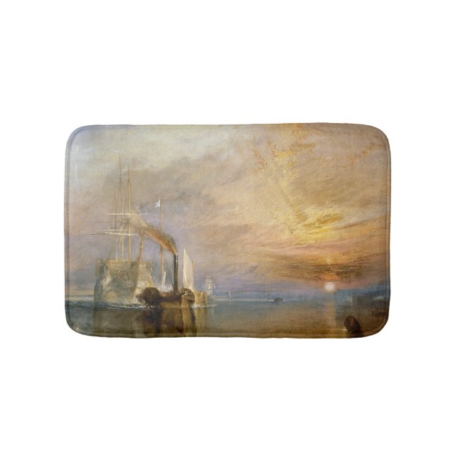 Joseph Mallord William Turner | The "Fighting Teme Bathroom Mat (Front)