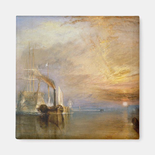Joseph Mallord William Turner | The "Fighting Teme Magnet (Front)