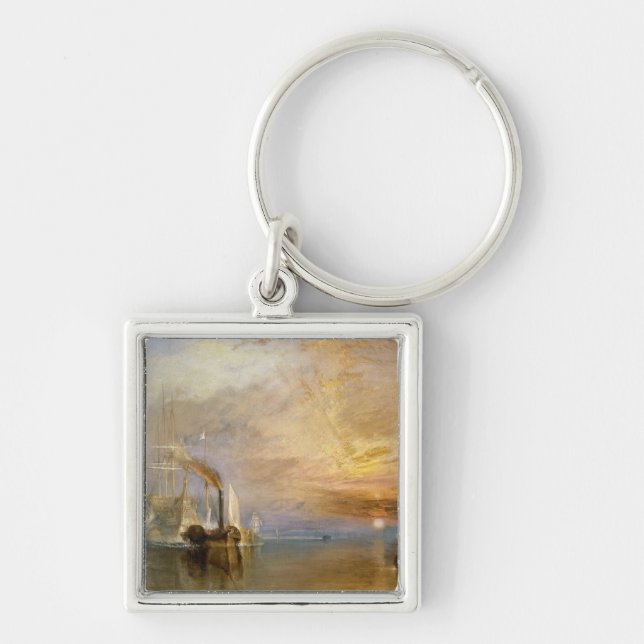Joseph Mallord William Turner | The Fighting Temer Keychain (Front)