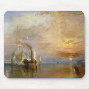 Joseph Mallord William Turner The Fighting Temer Mouse Pad