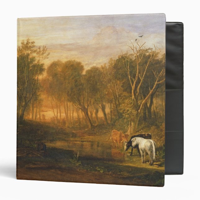Joseph Mallord William Turner | The Forest of Bere 3 Ring Binder (Front/Inside)