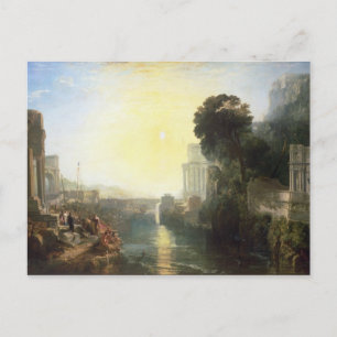 Joseph Mallord William Turner The Rise of the Ca Postcard
