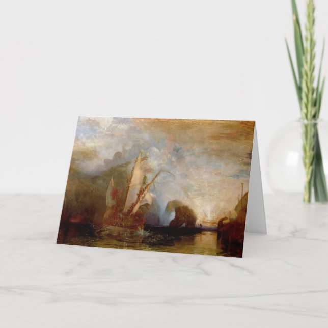 Joseph Mallord William Turner | Ulysses Deriding P Card (Front)