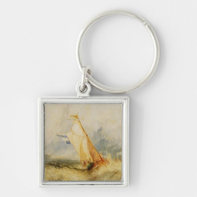 Joseph Mallord William Turner | Van Tromp Going Ab Keychain (Front)