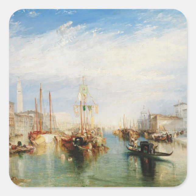 Joseph Mallord William Turner | Venice, from the P Square Sticker (Front)