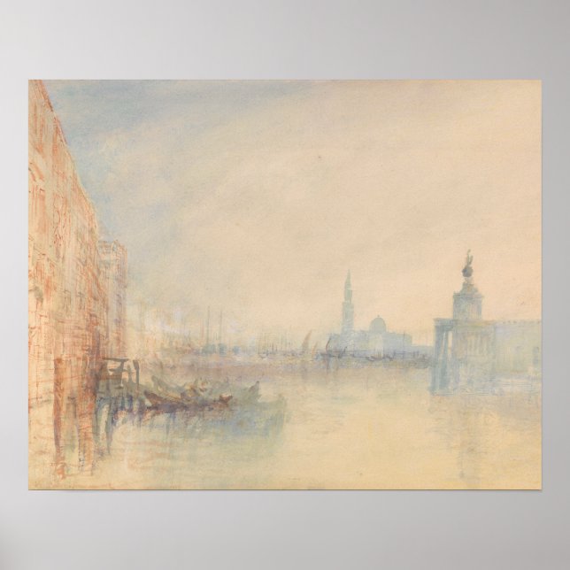 Joseph Mallord William Turner - Venice, The Mouth Poster (Front)