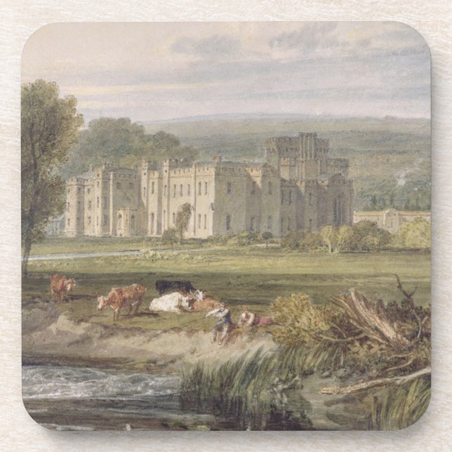 Joseph Mallord William Turner | View of Hampton Co Beverage Coaster (Front)