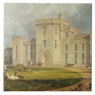 Joseph Mallord William Turner View of Hampton Co Ceramic Tile