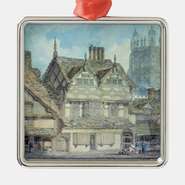 Joseph Mallord William Turner | Wrexham, Denbighsh Metal Ornament (Front)