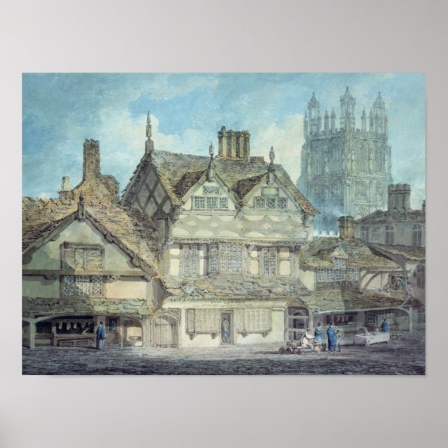 Joseph Mallord William Turner | Wrexham, Denbighsh Poster (Front)