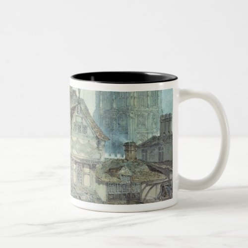 Joseph Mallord William Turner  Wrexham Denbighsh Two_Tone Coffee Mug