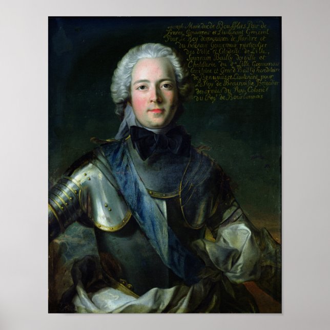 Joseph-Marie Duc de Boufflers Poster (Front)