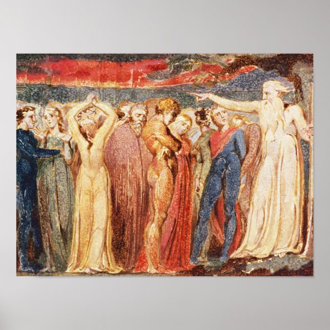 Joseph of Arimathea preaching Poster (Front)