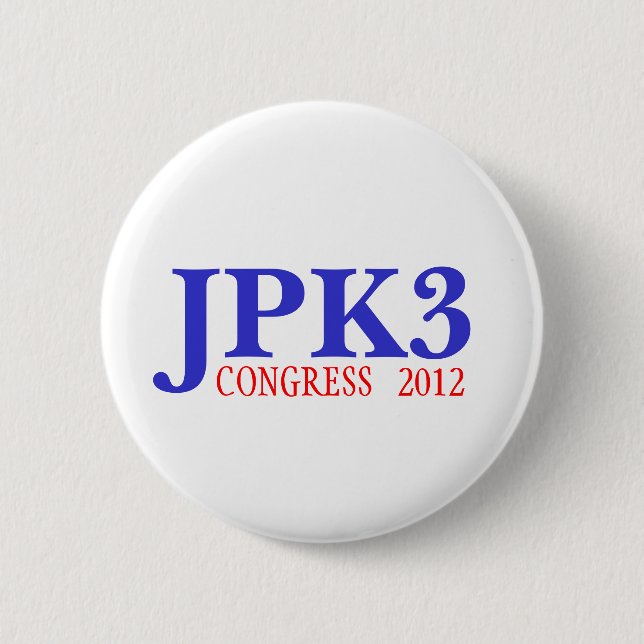 Joseph P. Kennedy, III. for Congress 2012 Pinback Button (Front)