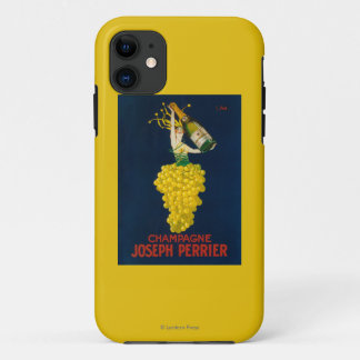 Joseph Perrier Champagne Promotional Poster iPhone 11 Case
