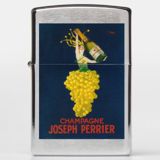 Joseph Perrier Champagne Promotional Poster Zippo Lighter