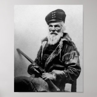 Joseph R. Walker Portrait - Circa 1862 Poster