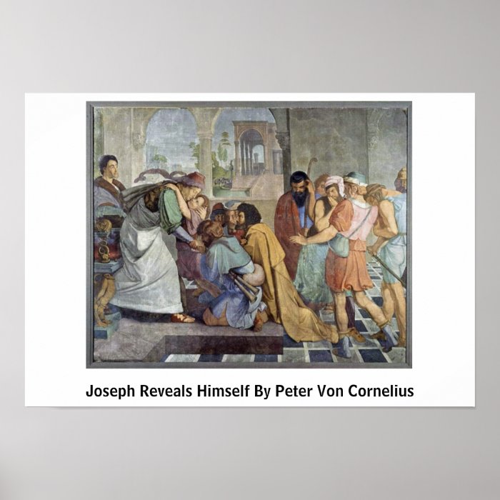 Joseph Reveals Himself By Peter Von Cornelius Posters