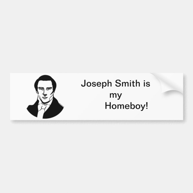 Joseph Smith Bumper sticker (Front)