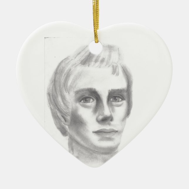 Joseph Smith mormon LDS prophet Ceramic Ornament (Front)