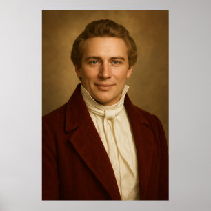 Joseph Smith Photographic Rendition™ #5 LDS Art Poster