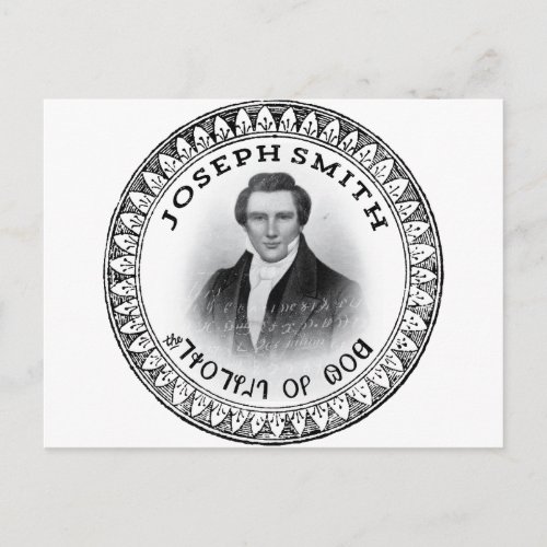 Joseph Smith THE Prophet of God Postcard