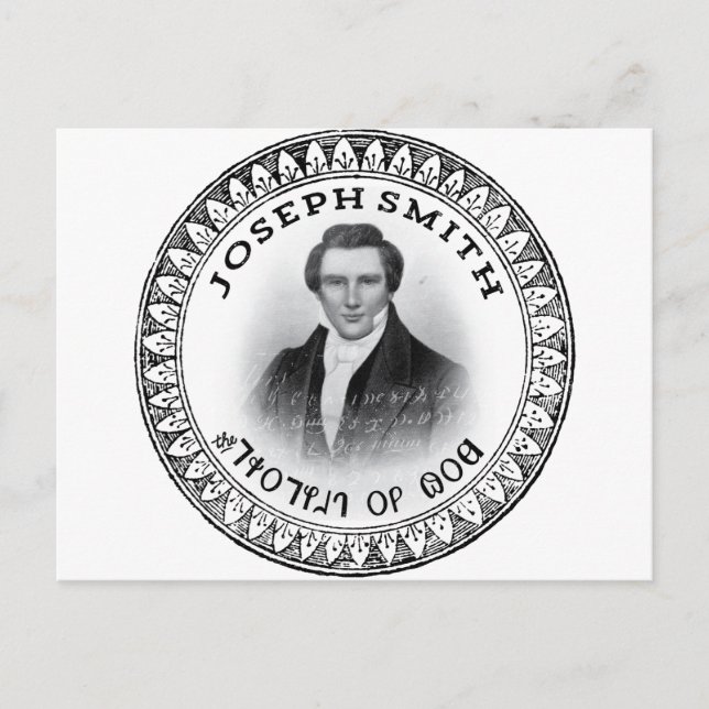 Joseph Smith THE Prophet of God Postcard (Front)