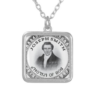 Joseph Smith THE Prophet of God Silver Plated Necklace