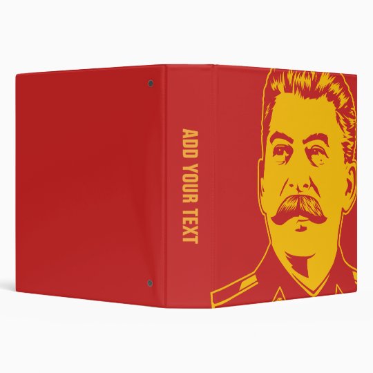 Joseph Stalin Portrait Binder