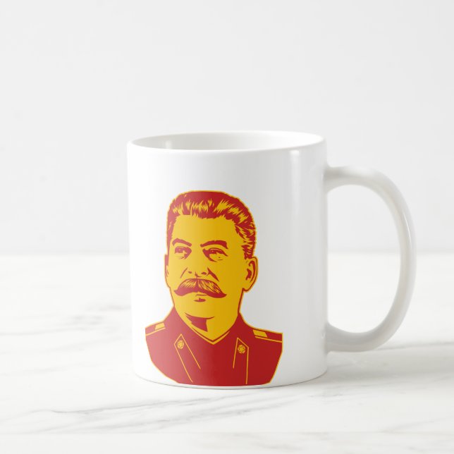 Joseph Stalin Portrait Coffee Mug (Right)