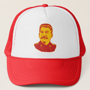 Joseph Stalin Portrait Trucker Hat