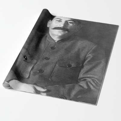 Joseph Stalin Portrait Wrapping Paper