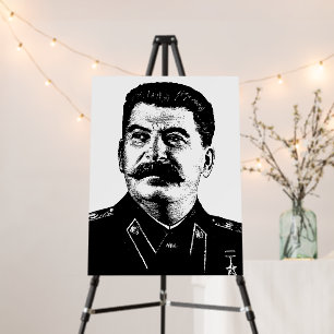 Joseph Stalin, USSR, CCCP, Soviet Union, Communism Foam Board