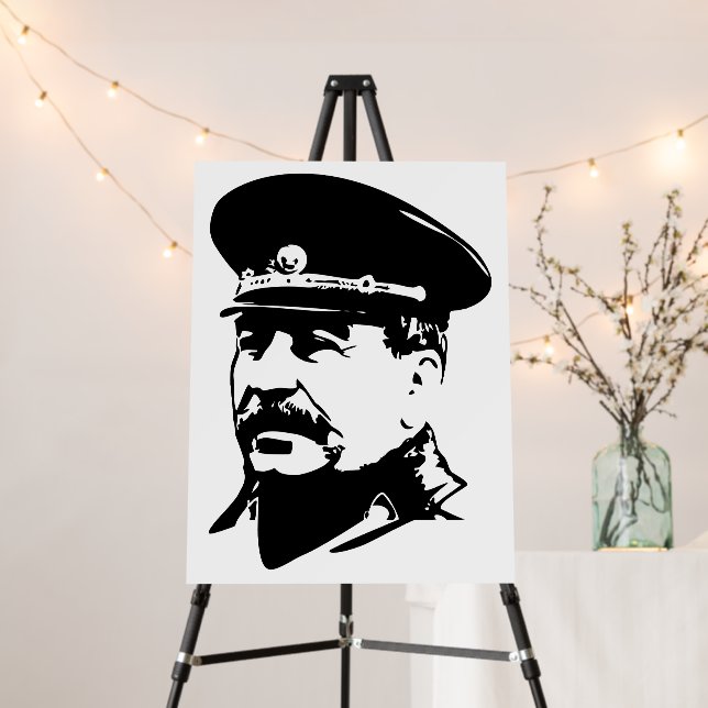 Joseph Stalin, USSR, CCCP, Soviet Union, Communism Foam Board (In Situ (Stand))