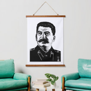 Joseph Stalin, USSR, CCCP, Soviet Union, Communism Hanging Tapestry
